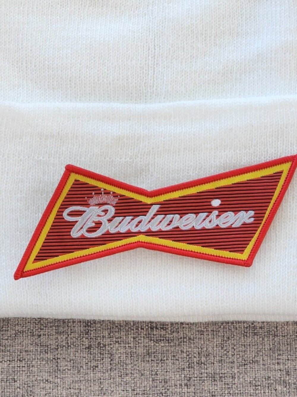 Budweiser woven patch